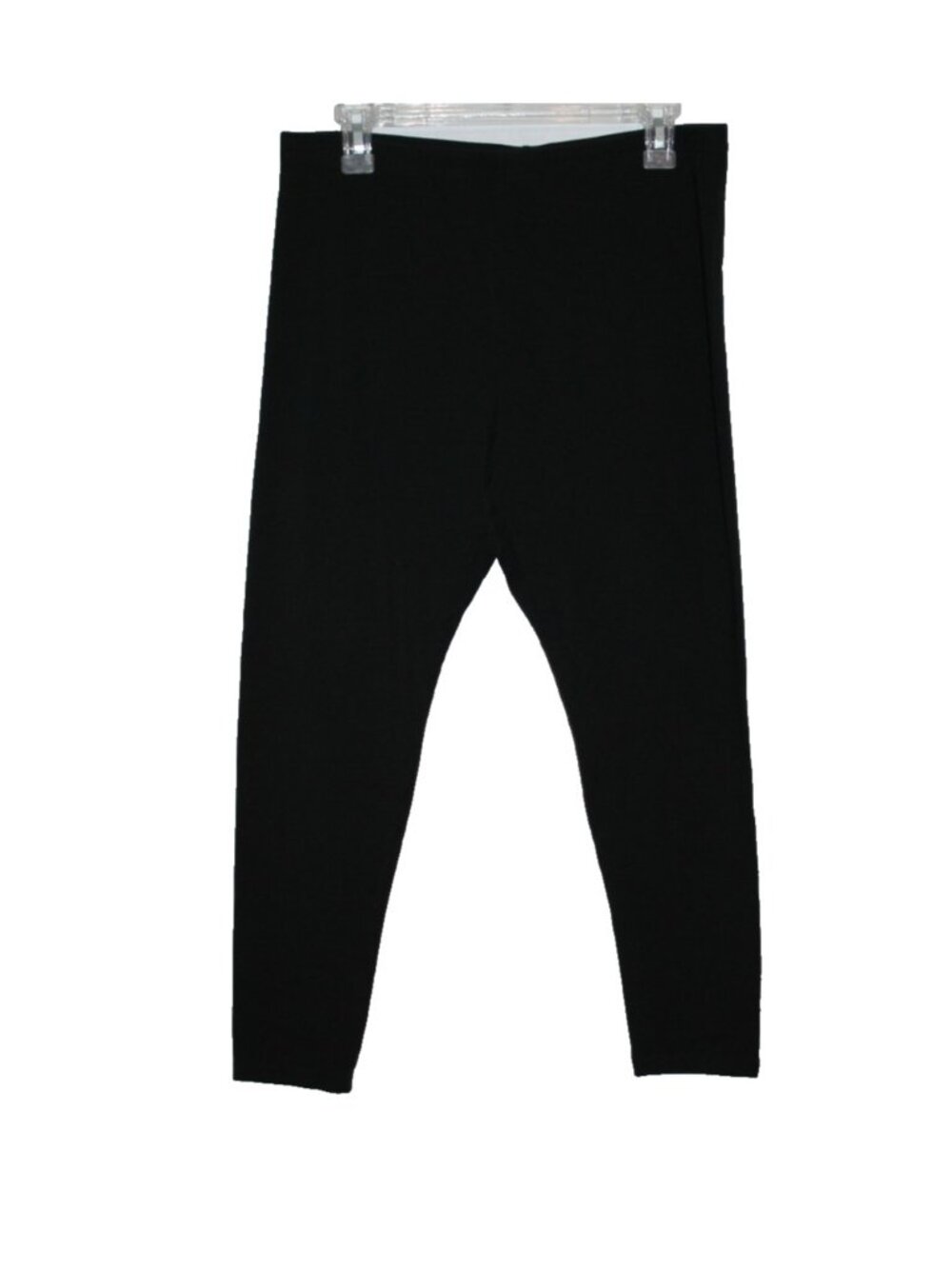 J. Jill Womens Pants Black Ankle Leggings Size Large L High-Rise 32x24